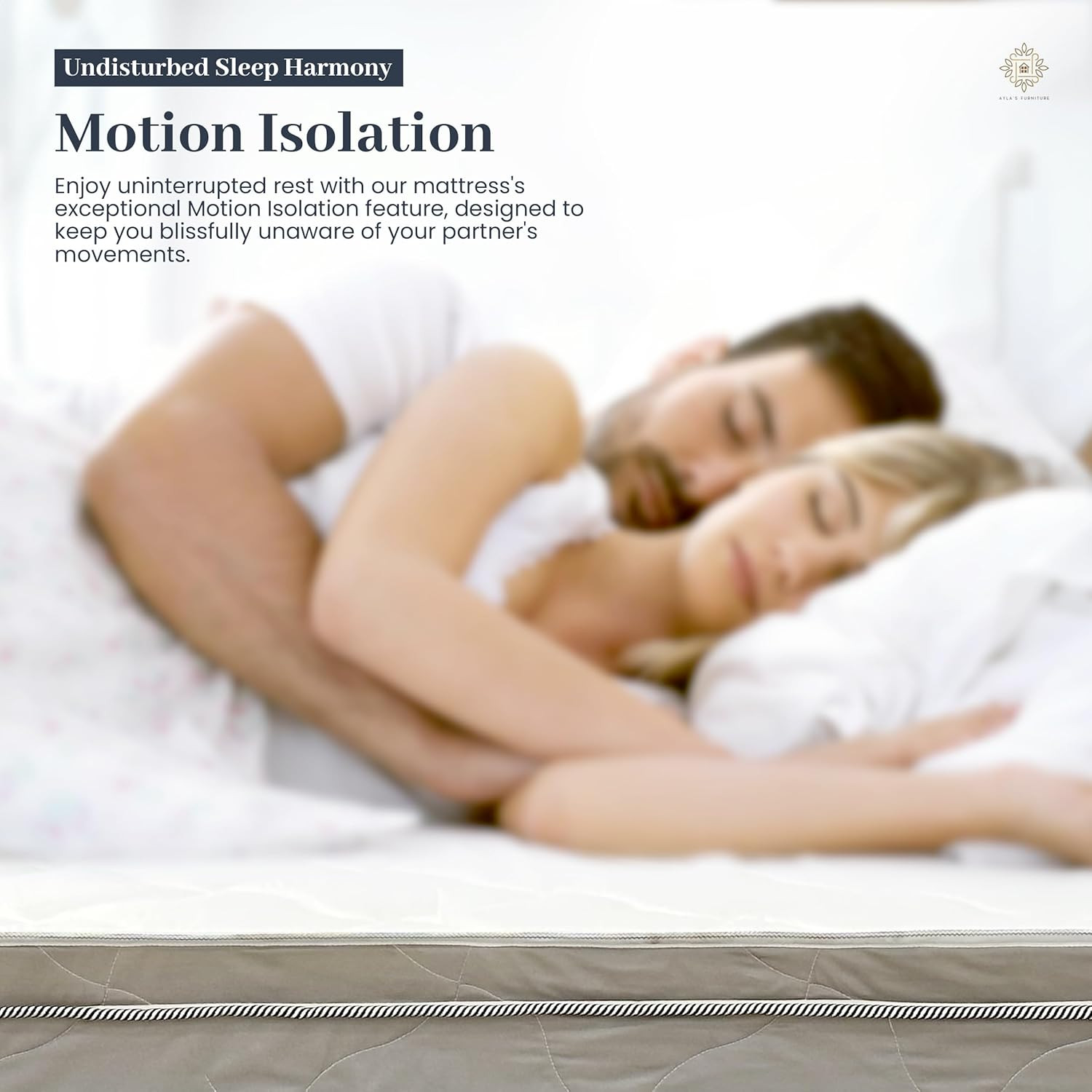 Full Mattress – 6 Inch Cool Comfort Foam & Spring Hybrid Mattress with Breathabl