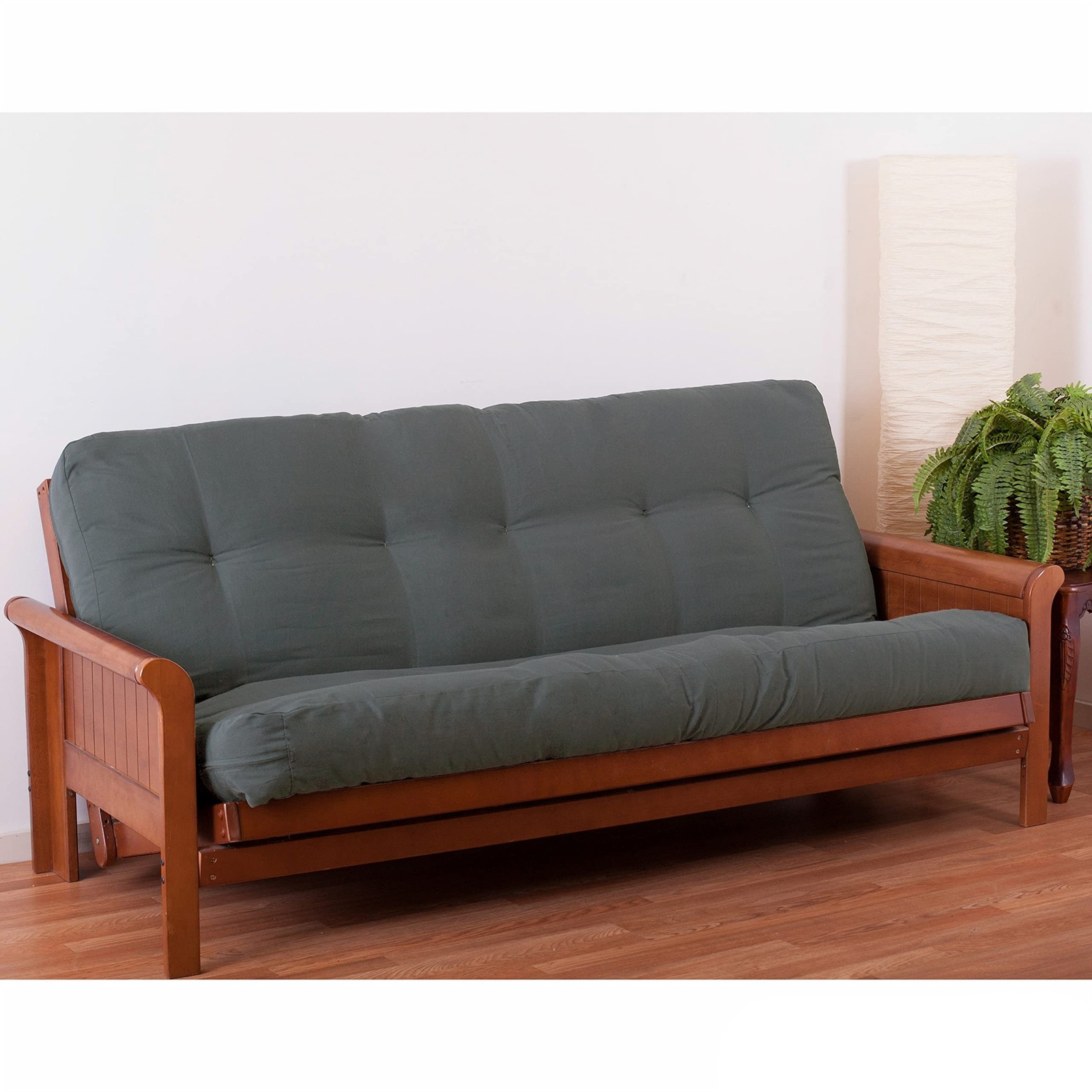 Blazing Needles Renewal 8In Twill Futon Mattress Queen