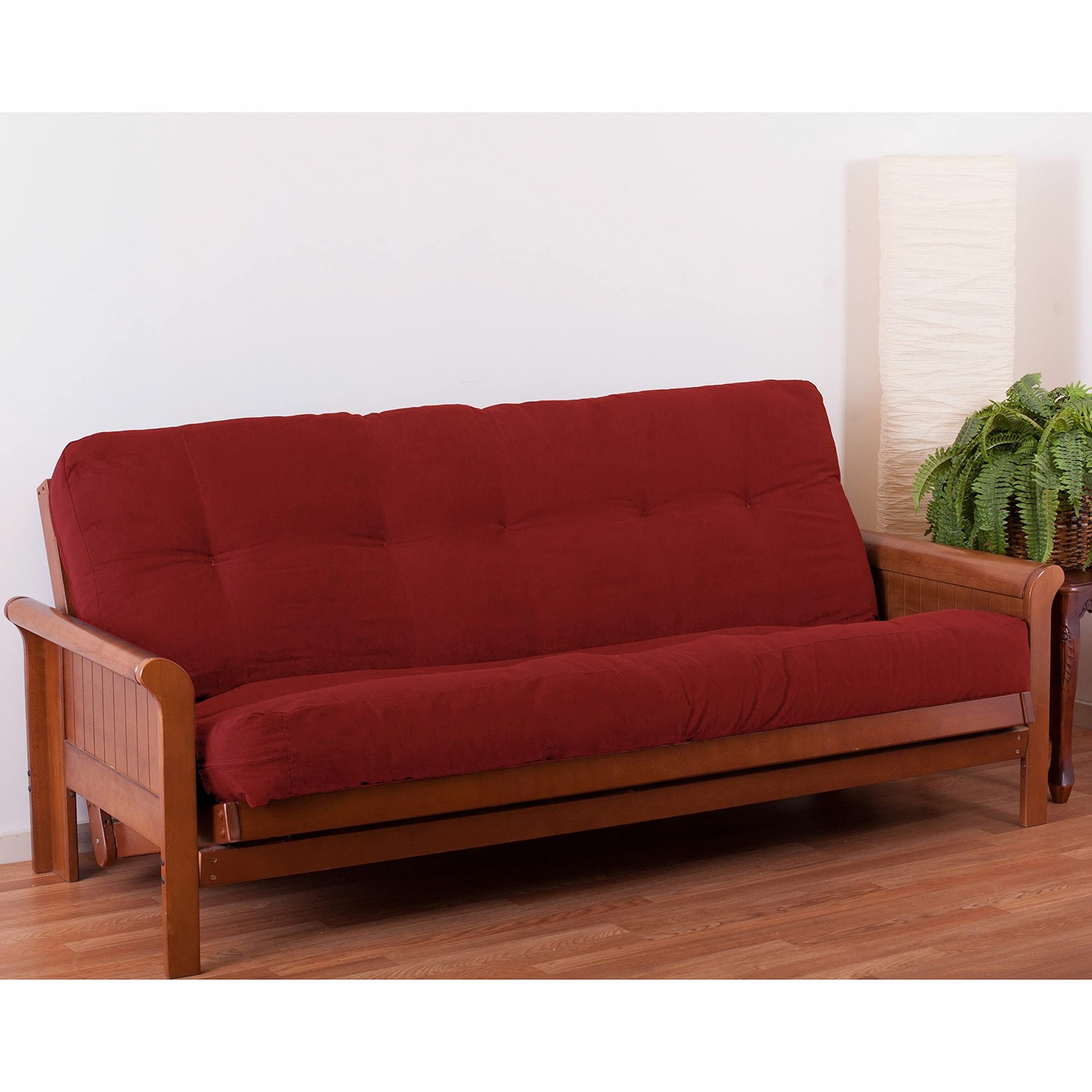 Blazing Needles Renewal 8In Twill Futon Mattress Queen