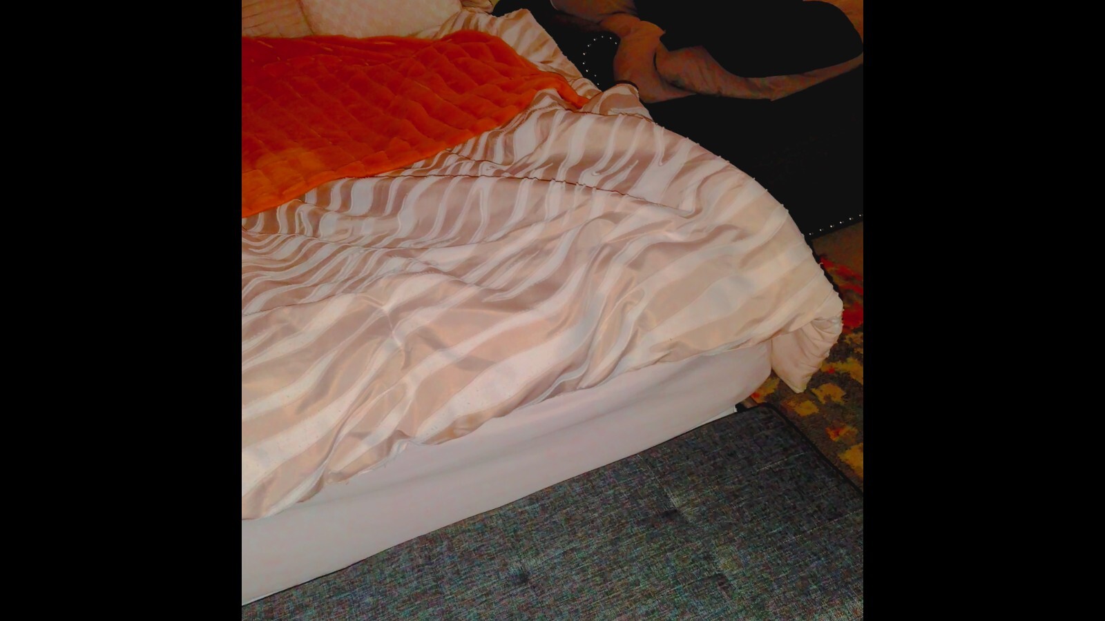 Queen size Bed with Mattress and Box Spring Included – PRICED TO SELL