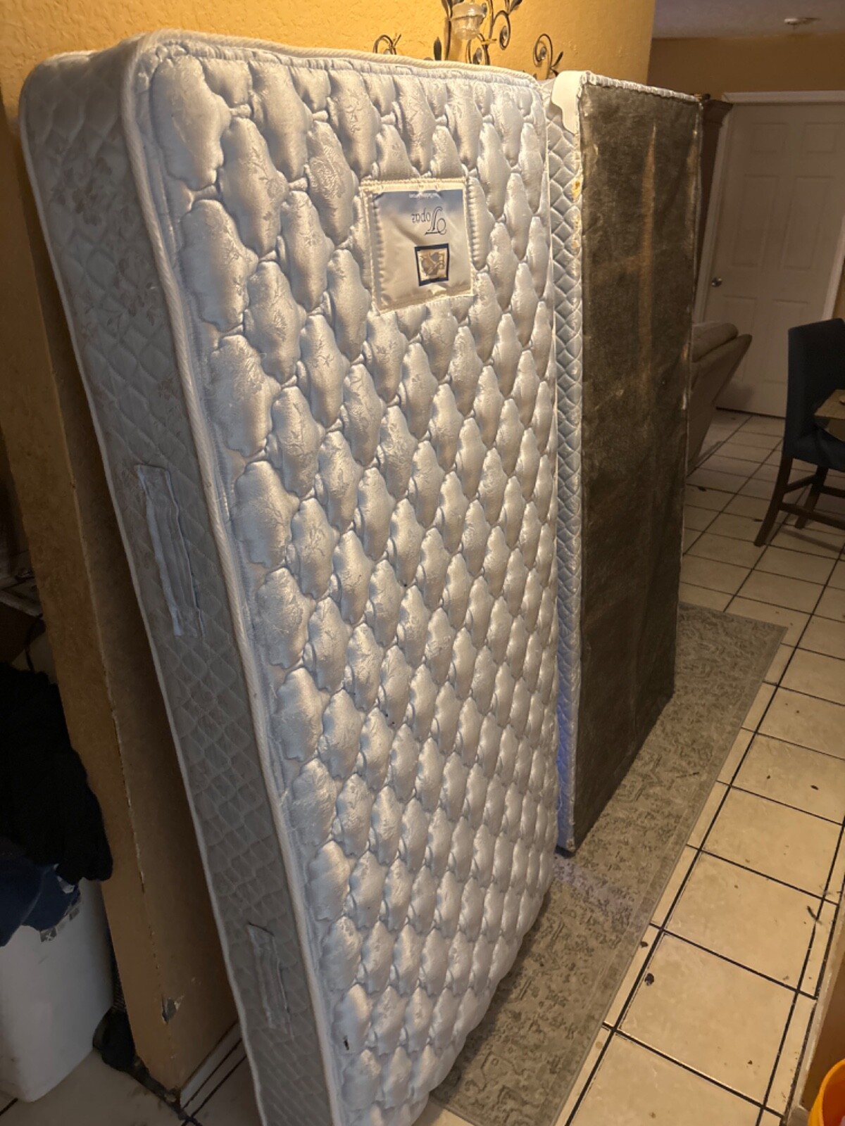 8-inch Twin size mattress soft and firm (specs: L-73 in, W- 38 in, H-8in)
