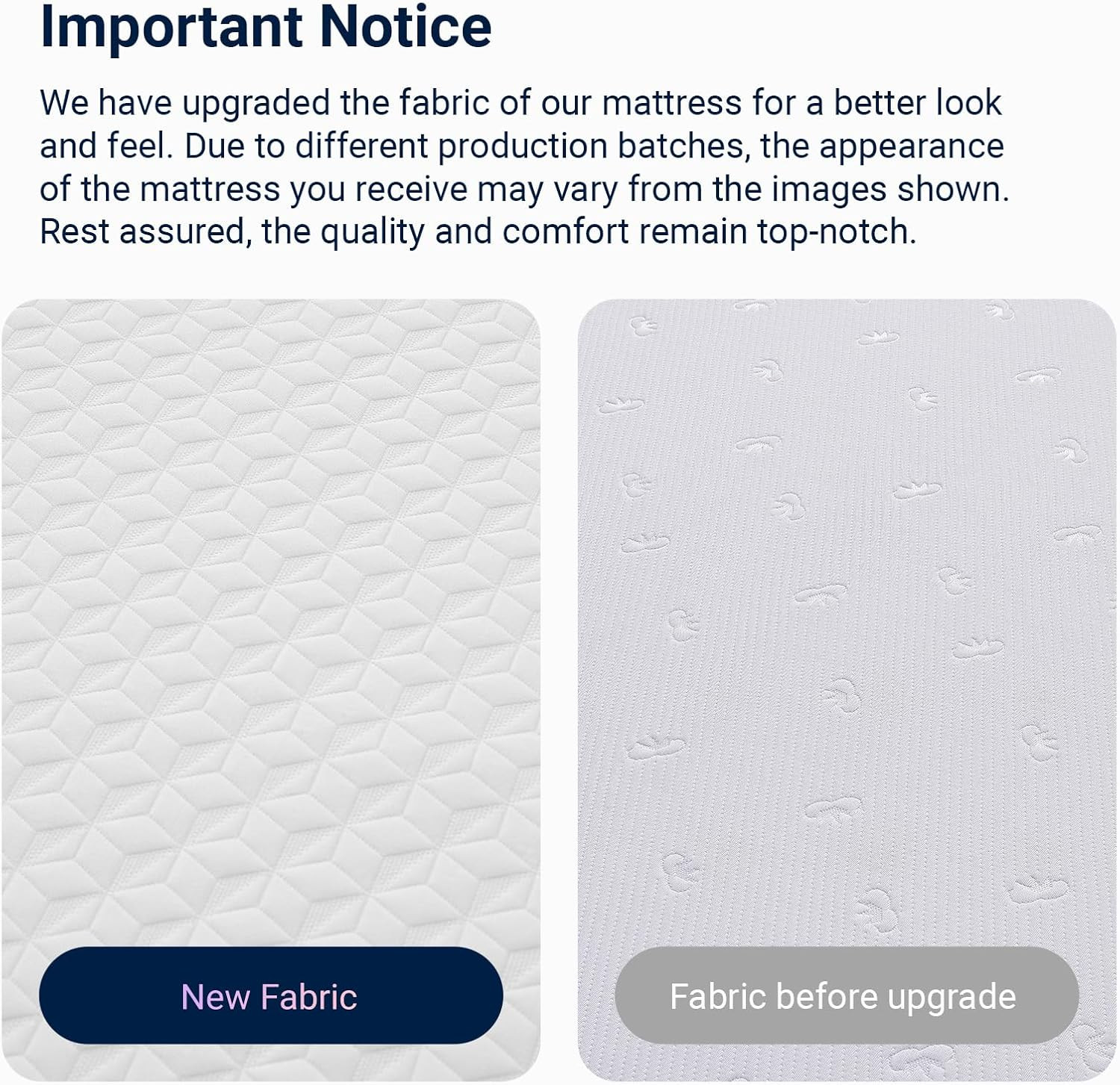 14-Inch Queen Mattress – Medium Firm, Back Pressure Relief, CertiPUR-US Foam