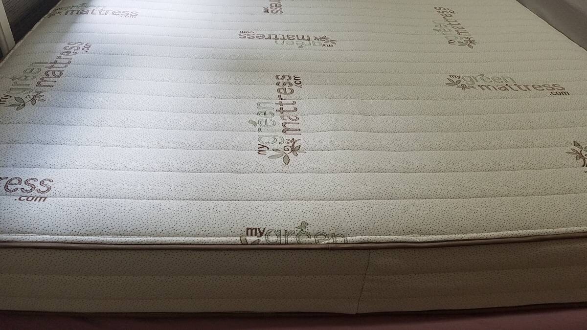 Natural Organic King Mattress Medium Firm Pocked Coils No Toxics No Chemicals