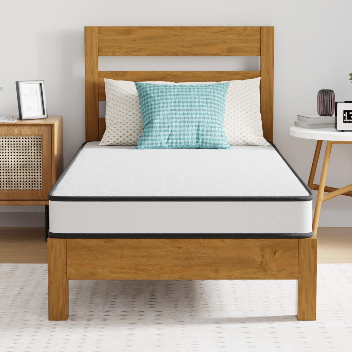 6 Inch Mattress Memory Foam, Medium Firm Spring Mattress