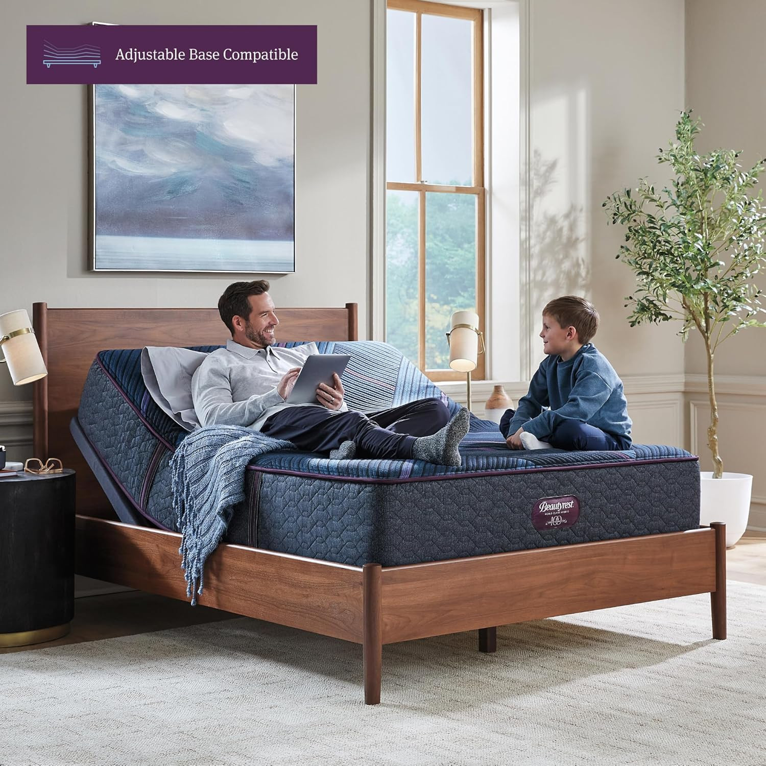 Level 3 Firm 13″ Hybrid Cal King Mattress – Support, Cooling, 100 Night Trial