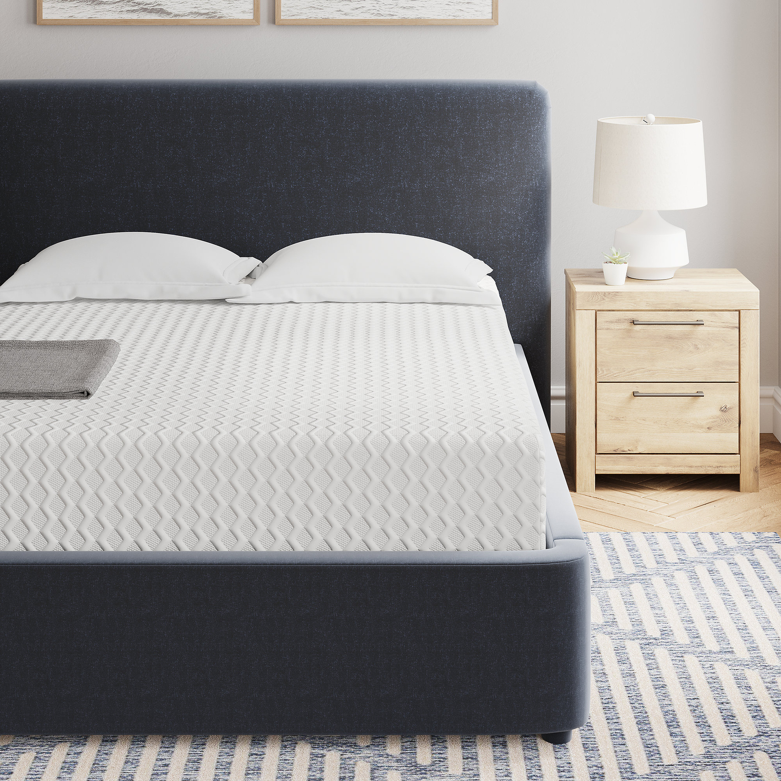 Signature Design by Ashley Chime 12″ Memory Foam Twin Mattress in a Box