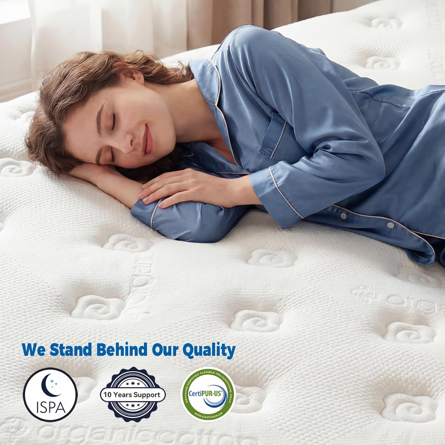 12″ King Size Hybrid Mattress in a Box – Medium Firm, Cool & Supportive Sleep