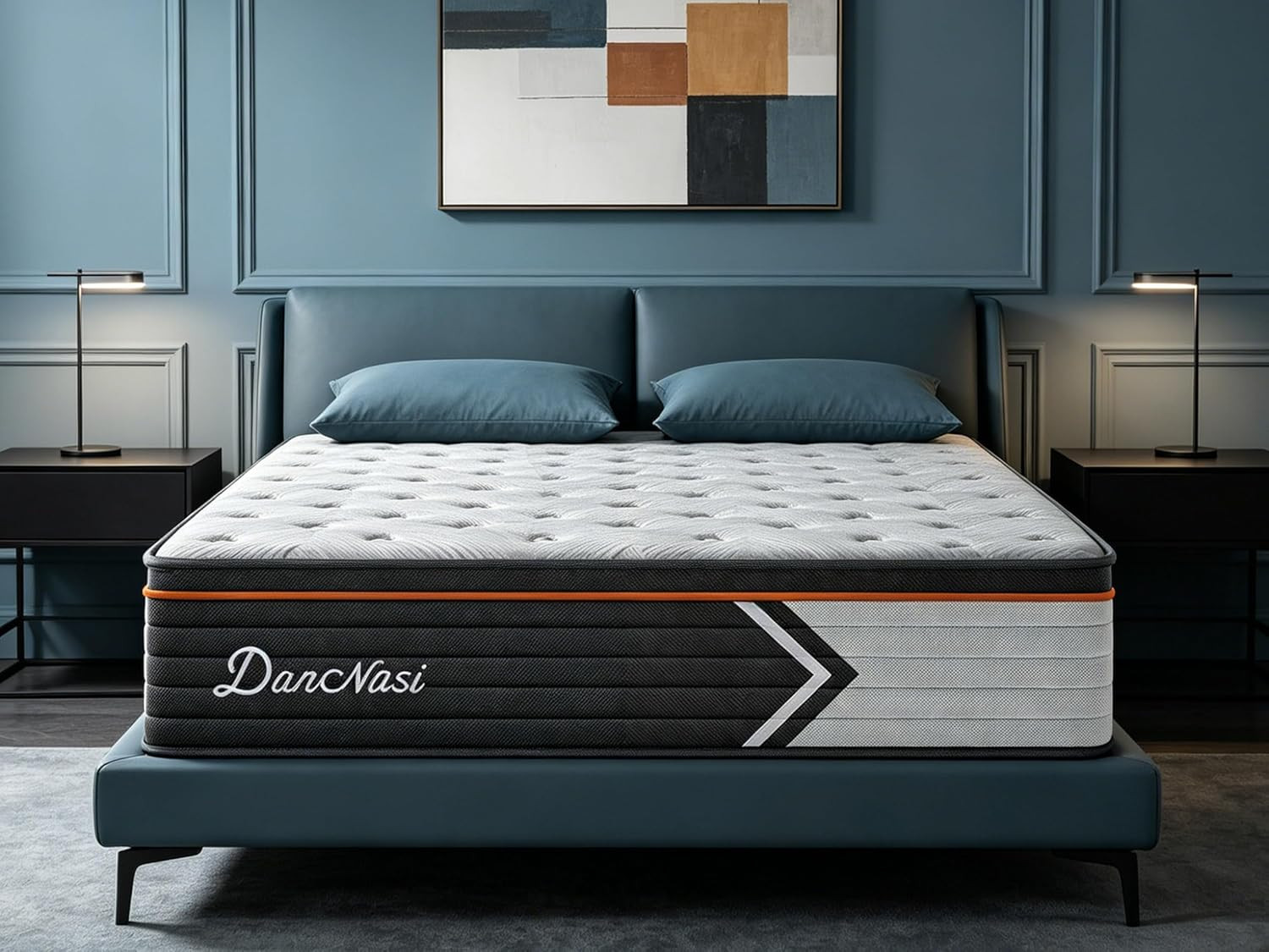 Full Mattress 12 Inch – Hotel Collection Hybrid Full Size Mattress with 7-Zone S