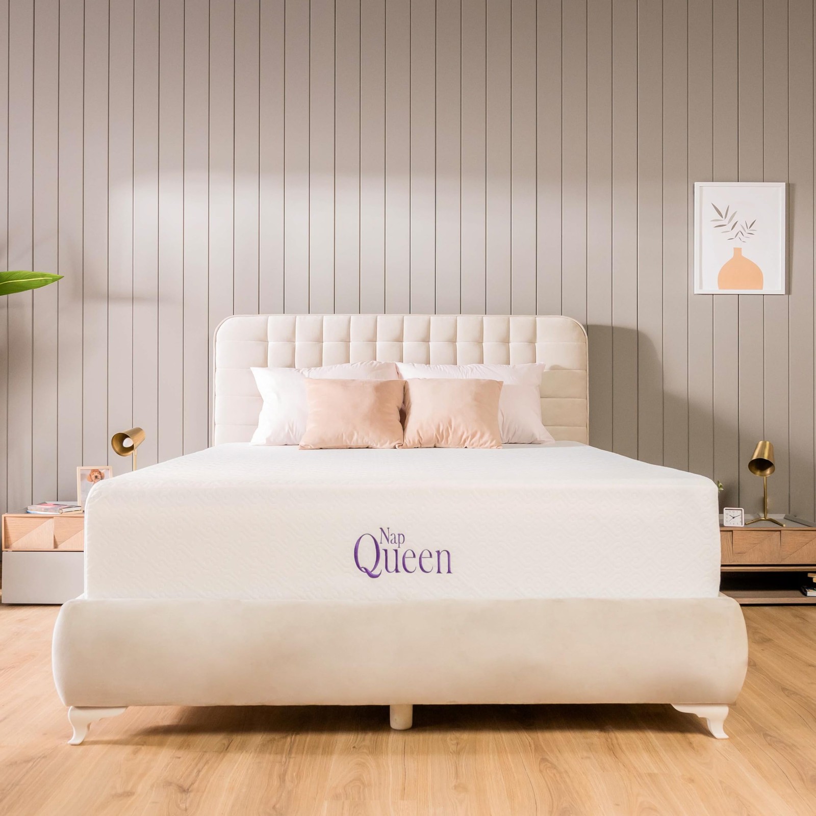8 Inch Twin Size Mattress, Cooling Gel Memory Foam Mattress, Bed in a Box, White