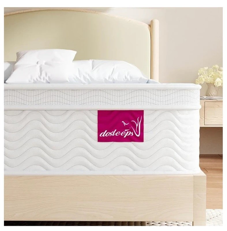Single Mattress 90x190x27cm Memory Foam Pocket Sprung