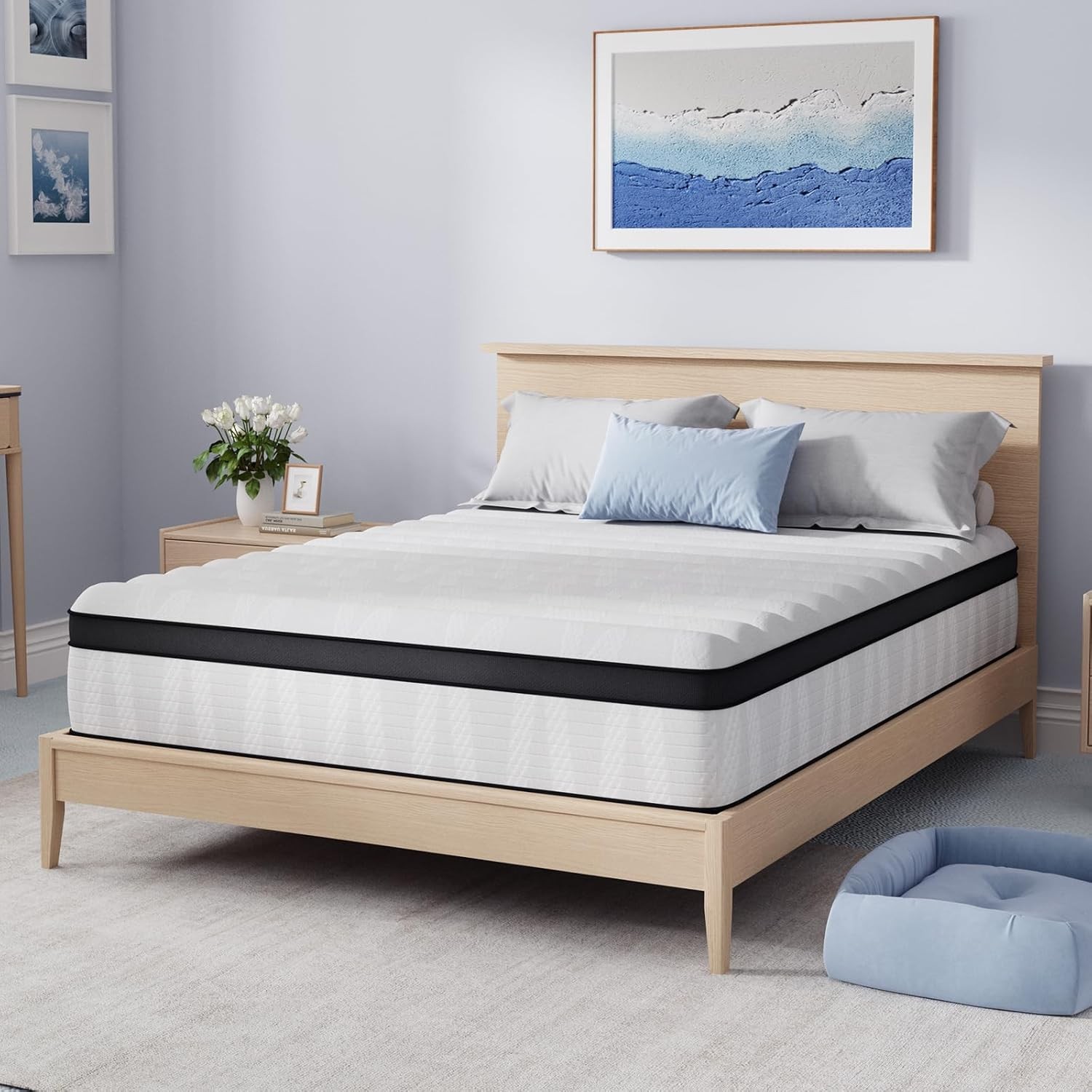 Avenco Twin Mattress 10 Inch Hybrid Pocket Springs