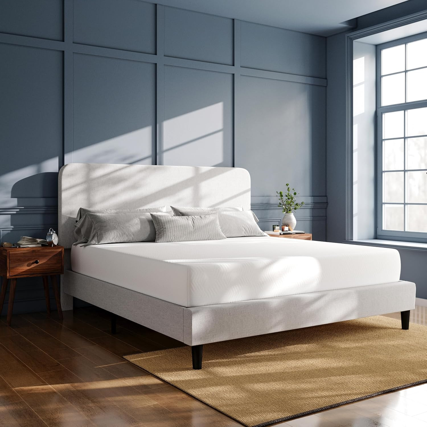 Cloud 3-Layer Memory Foam Mattress, Cooling Gel, Green Tea Infusion, Certipur-Us