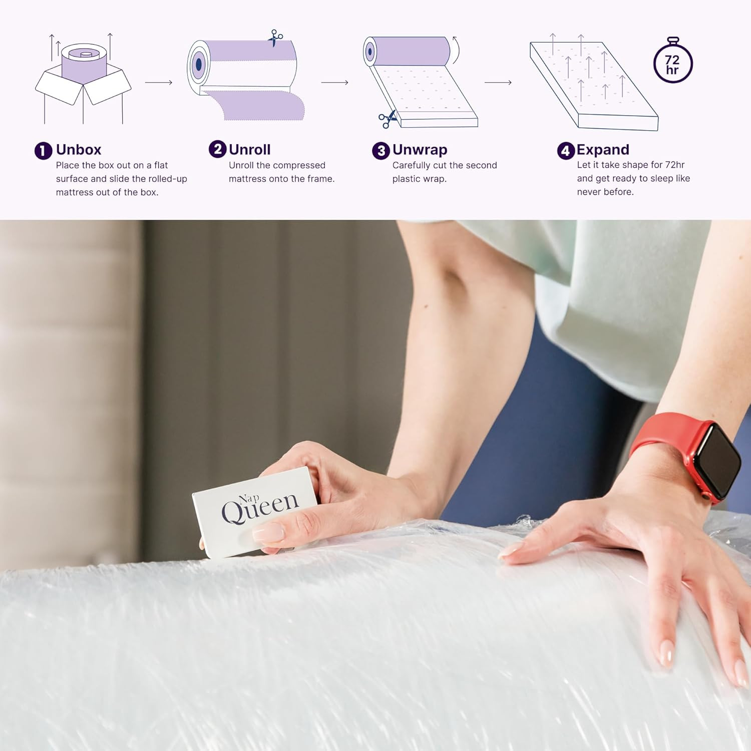12 Inch Twin-Xl Size Mattress, Cooling Gel Memory Foam Mattress, Bed in a Box, W