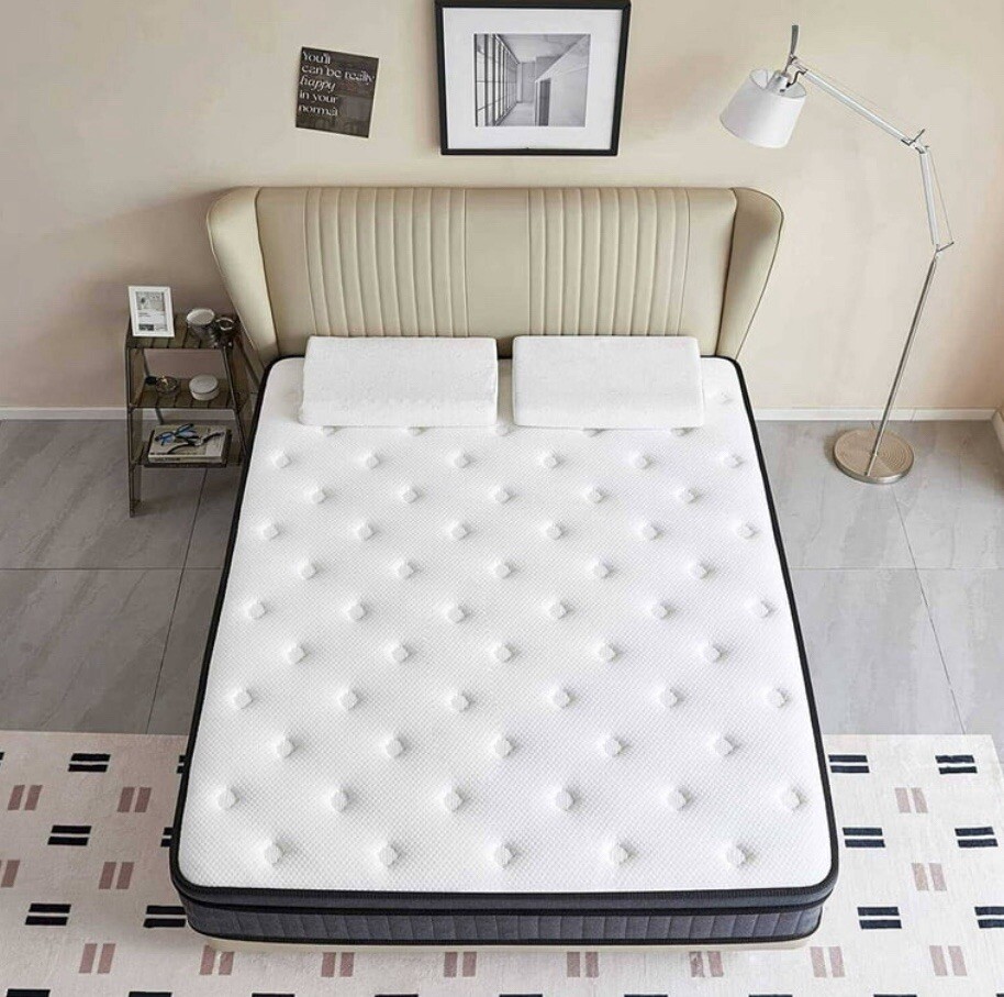 Black And Blue King Mattress