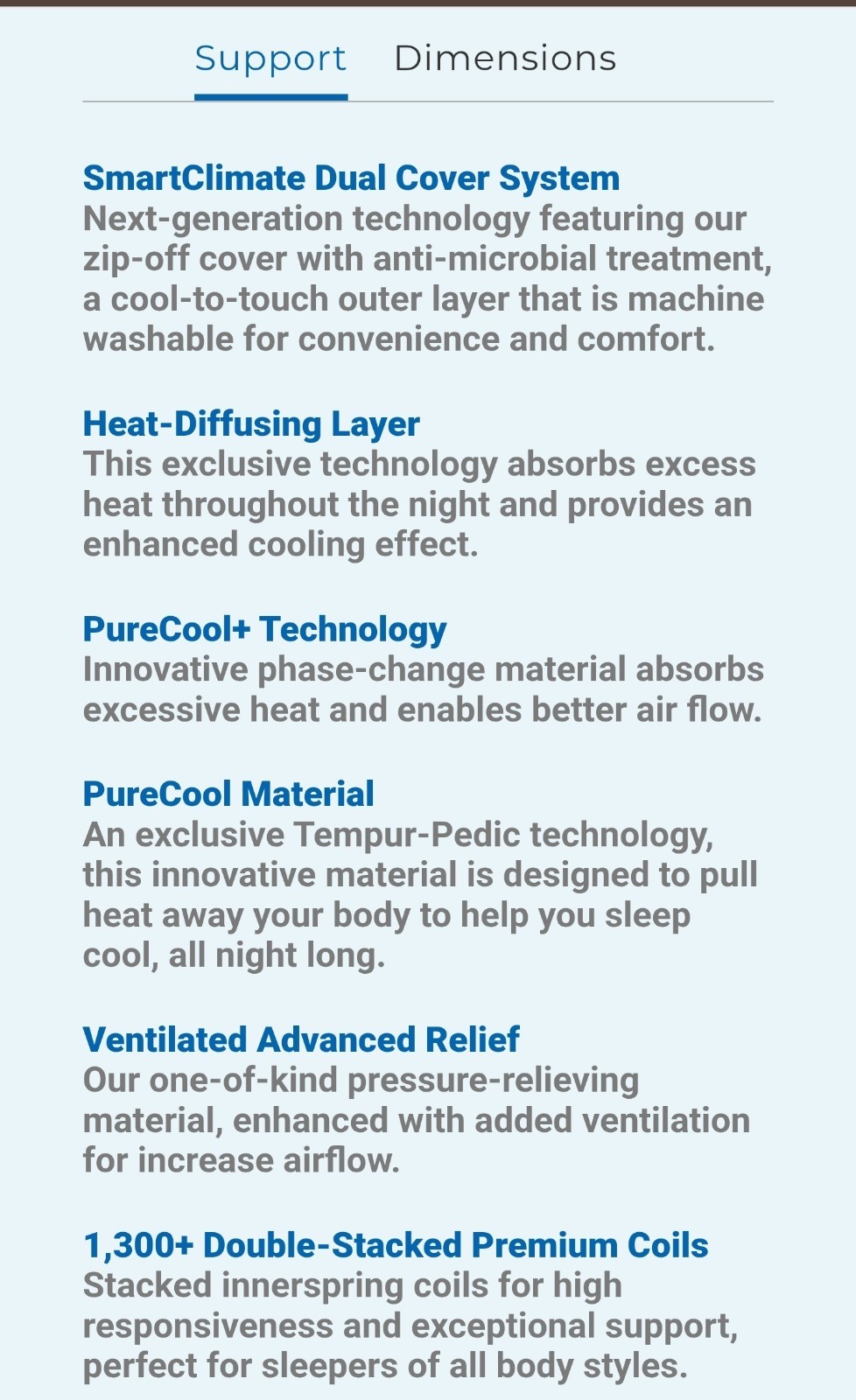 Tempur-Pedic Adapt Medium Memory Foam Mattress 11″ Cooling Hypoallergenic