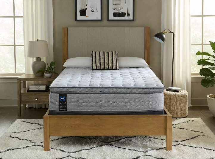 Sealy Posturepedic Queen Mattress 15″ Medium Euro Pillowtop Cooling New Sealed