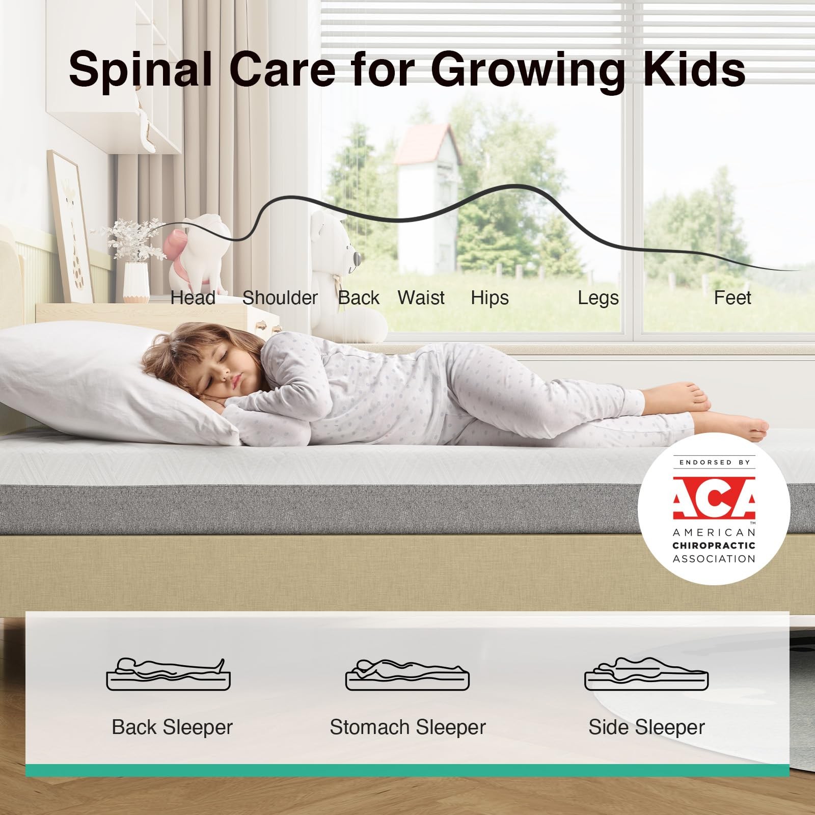 Full Mattress, 6-Inch Gel Memory Foam Mattress for Cool Night & Pressure Relief,