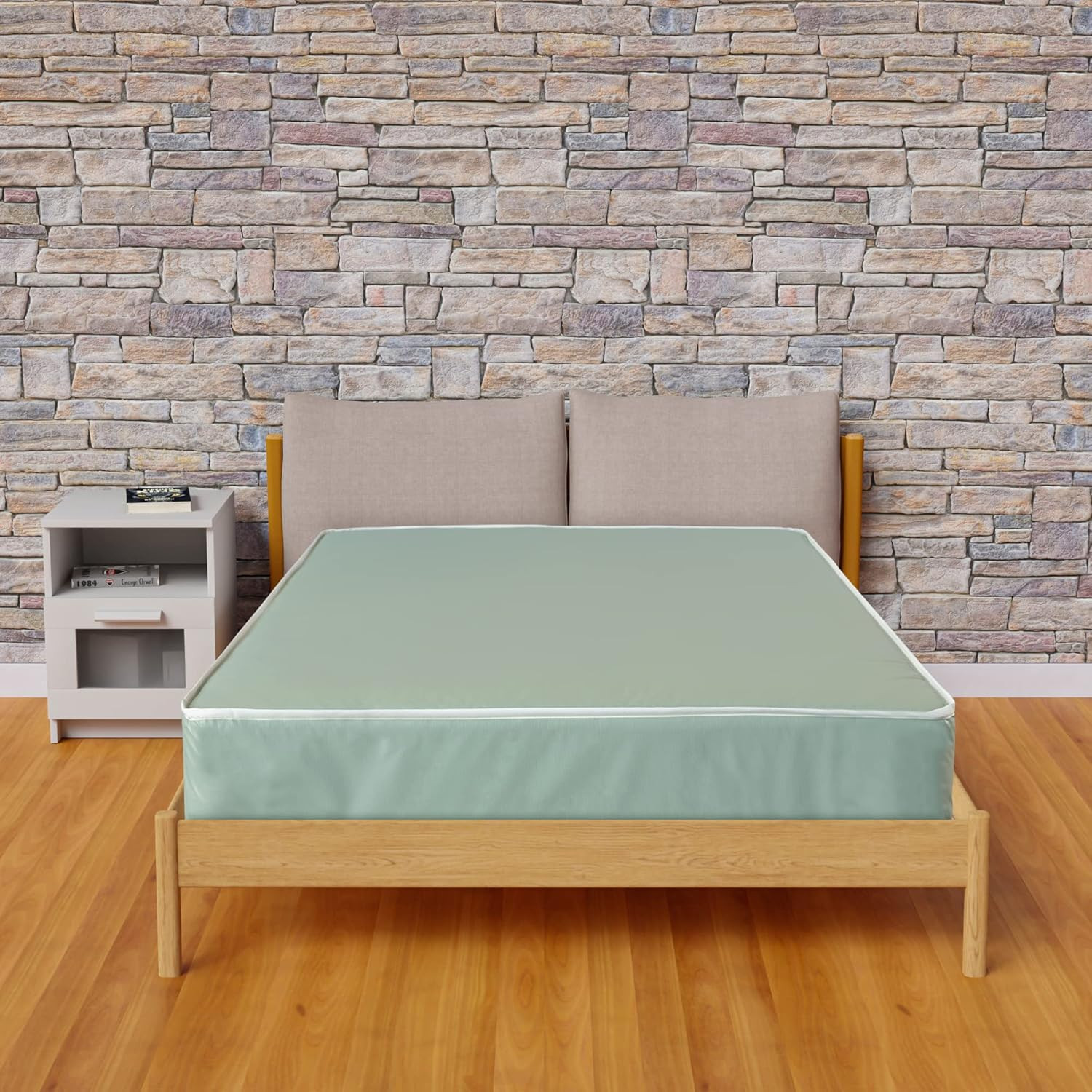 Comfortable 9-Inch Pocket Coil Mattress, Water-Resistant & Easy to Clean, Full