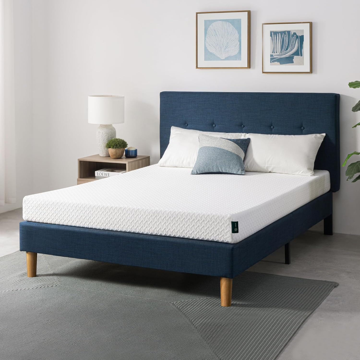 6″ Essential Memory Foam Mattress – Cooling, Safe, Medium Feel, Fiberglass Free