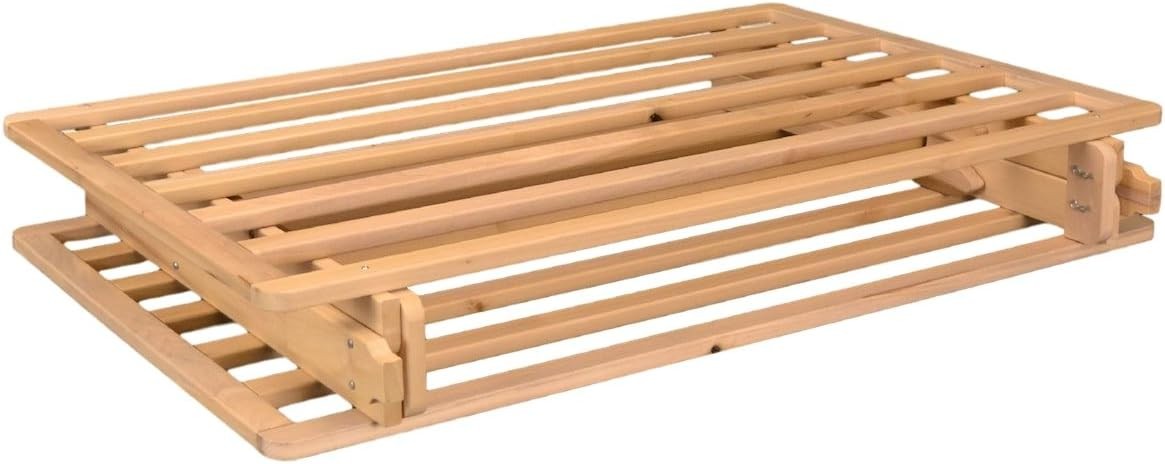 KD Fres Fold Platform Bed – Full Bed Fre – Unfinished Wood Bed Fre –