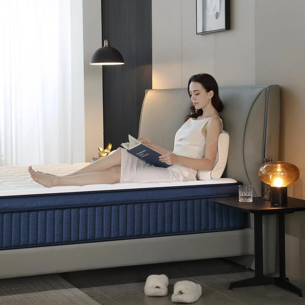 California King Mattress, 14 Inch Cal King Size Mattress in a Box, Medium Firm P