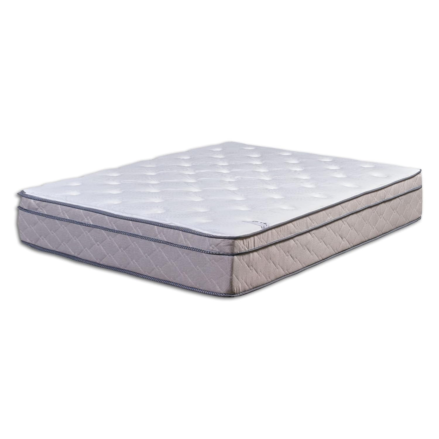 , 12-Inch Ultra Plush Heavier Pocket Coil Spring Hybrid Mattress, Motion Isolati