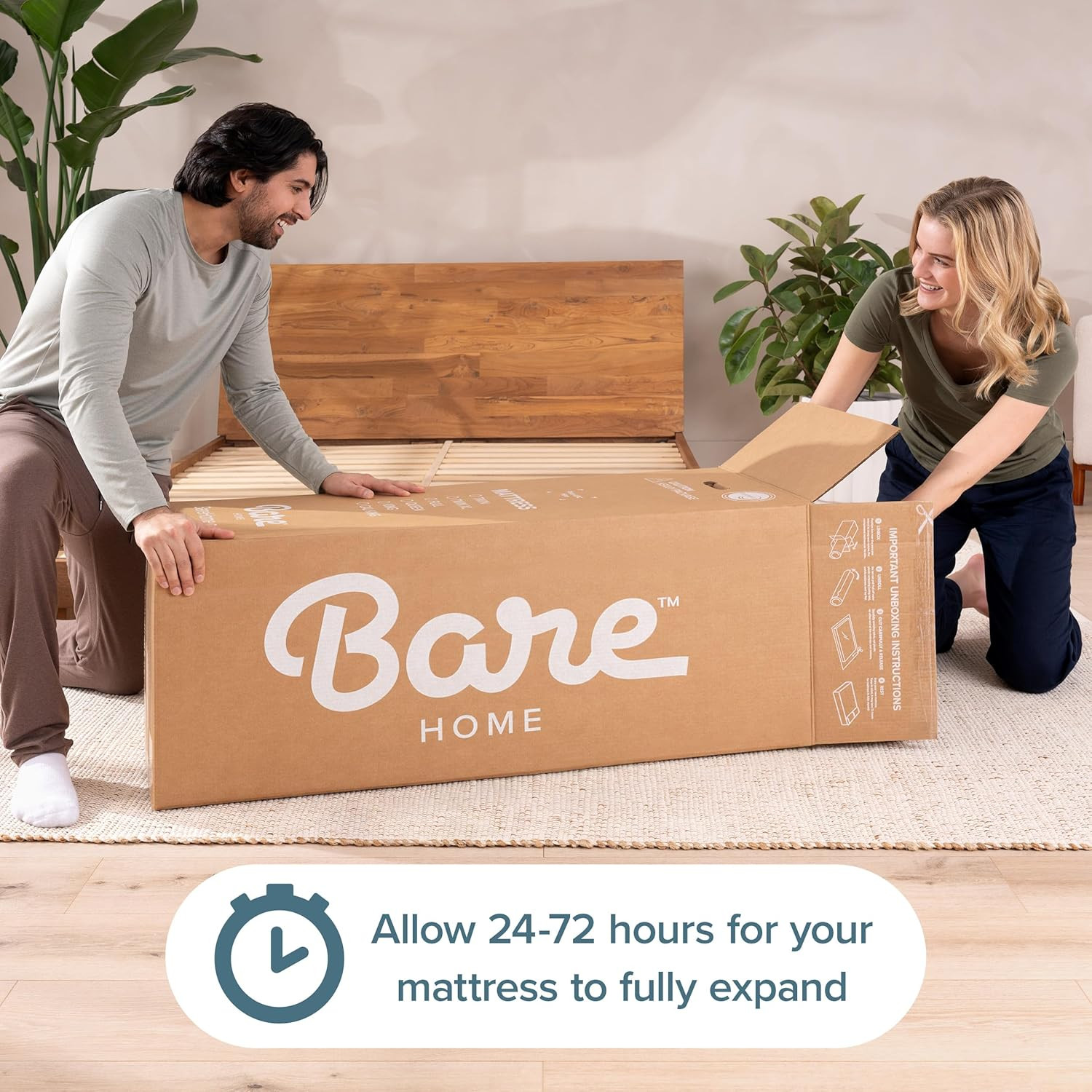 Extra Thick Queen Memory Foam Mattress – Firm Support & 100 Night Trial