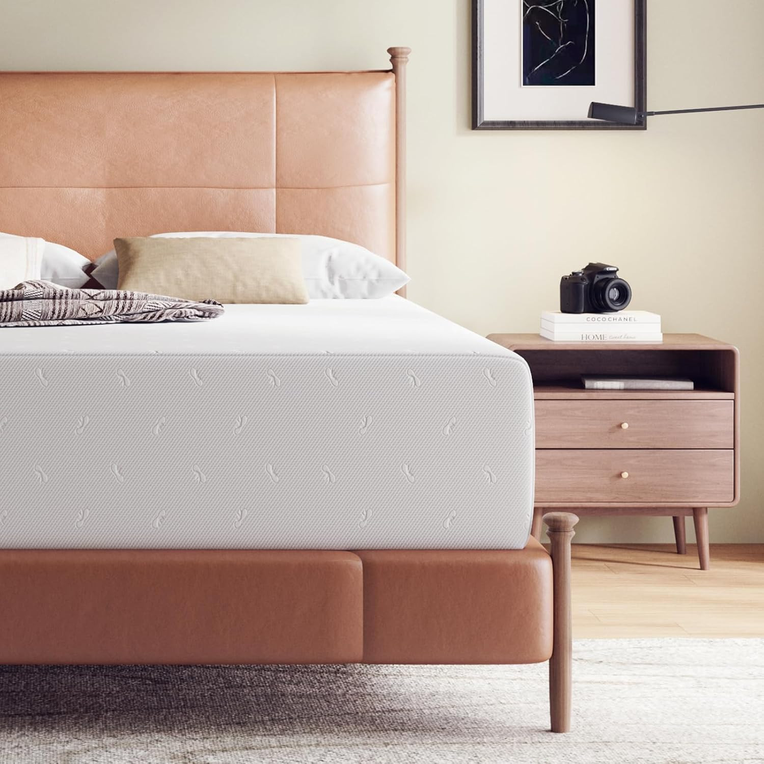 12″ Queen Memory Foam Mattress – Medium Firm, Pressure Relief & Comfort Sleep