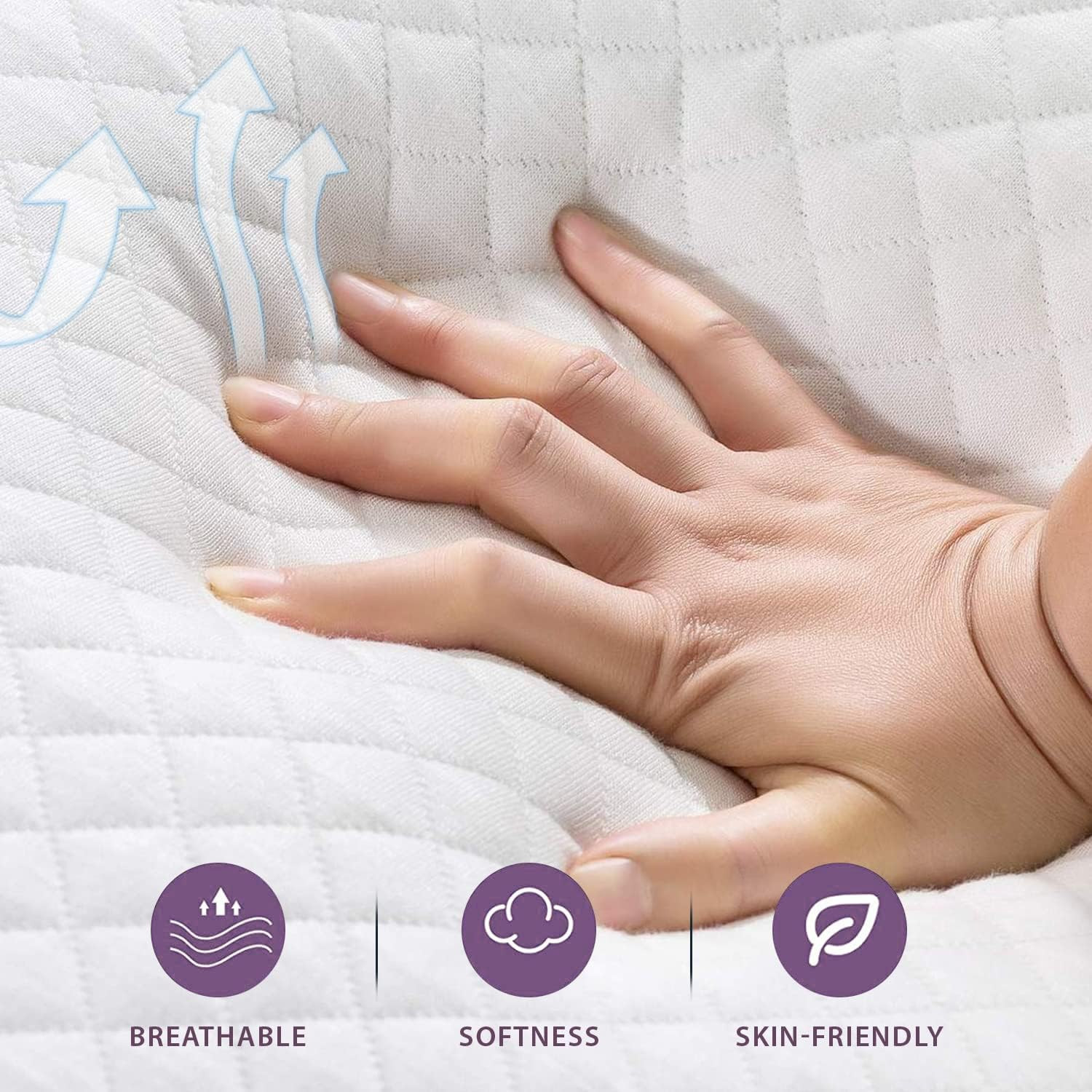 5″ Medium-Firm Memory Foam Mattress for Pressure Relief & Cooler Sleep, Full