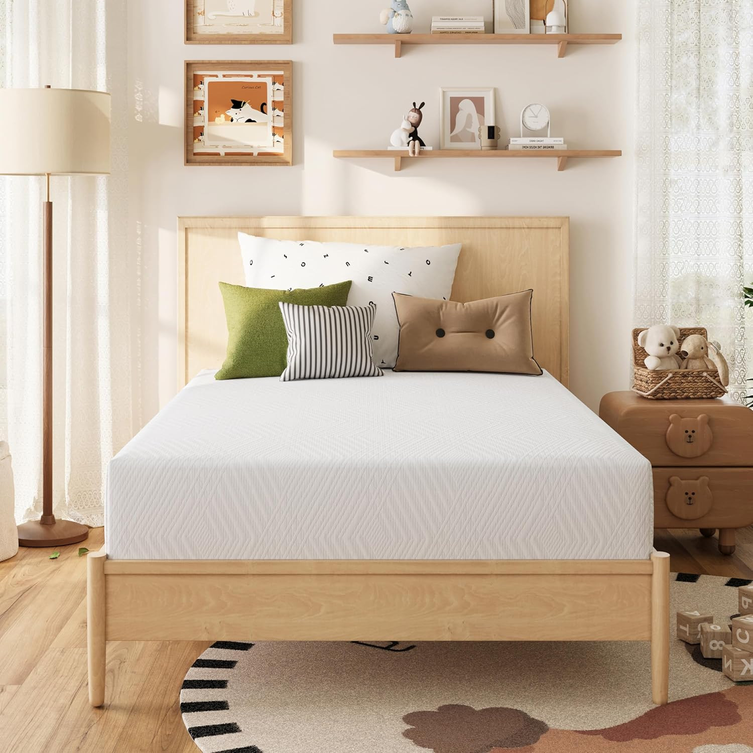 MLILY Full Mattress in a Box, 8 Inch Mattresses for Platform Bed Double Size Day