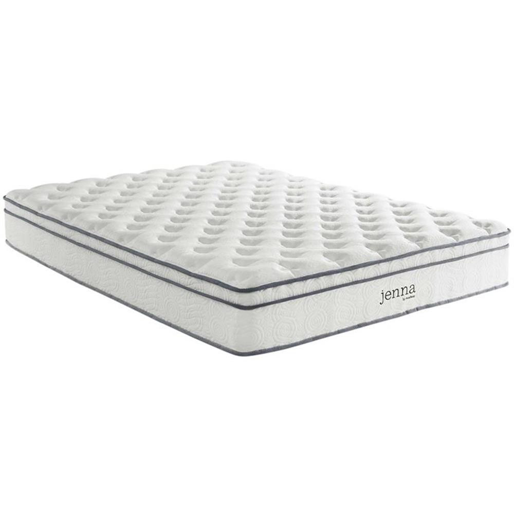 Pemberly Row 10» H x 60» W Queen Innerspring Fabric Mattress
