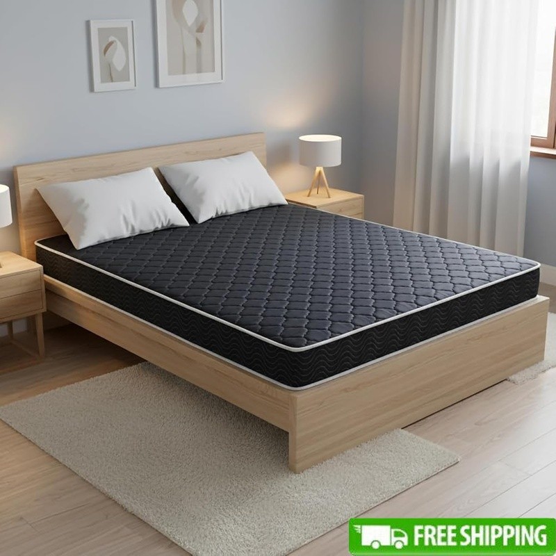 Water Resistant Twin Mattress High Density Foam Breathable Comfort Firm New