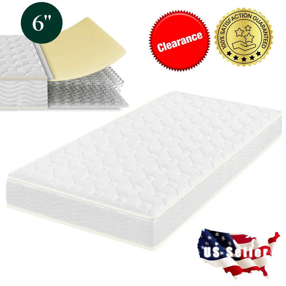Colchón De Muelles Full Size 6 Pulgadas Para Cama Colchones En Oferta Baratos US
