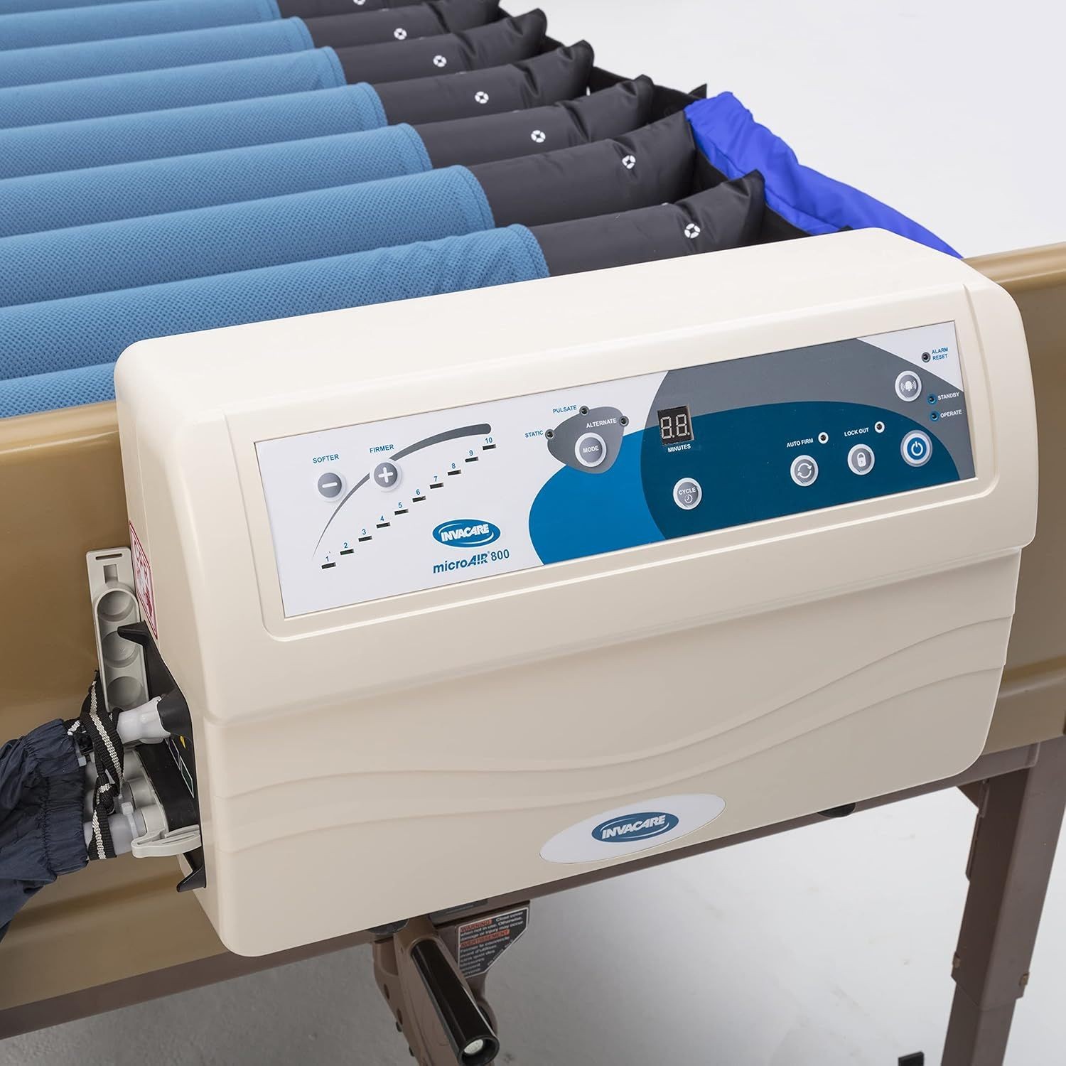 Invacare microAIR Advanced Alternating Pressure Low Air Loss Mattress, 600lb
