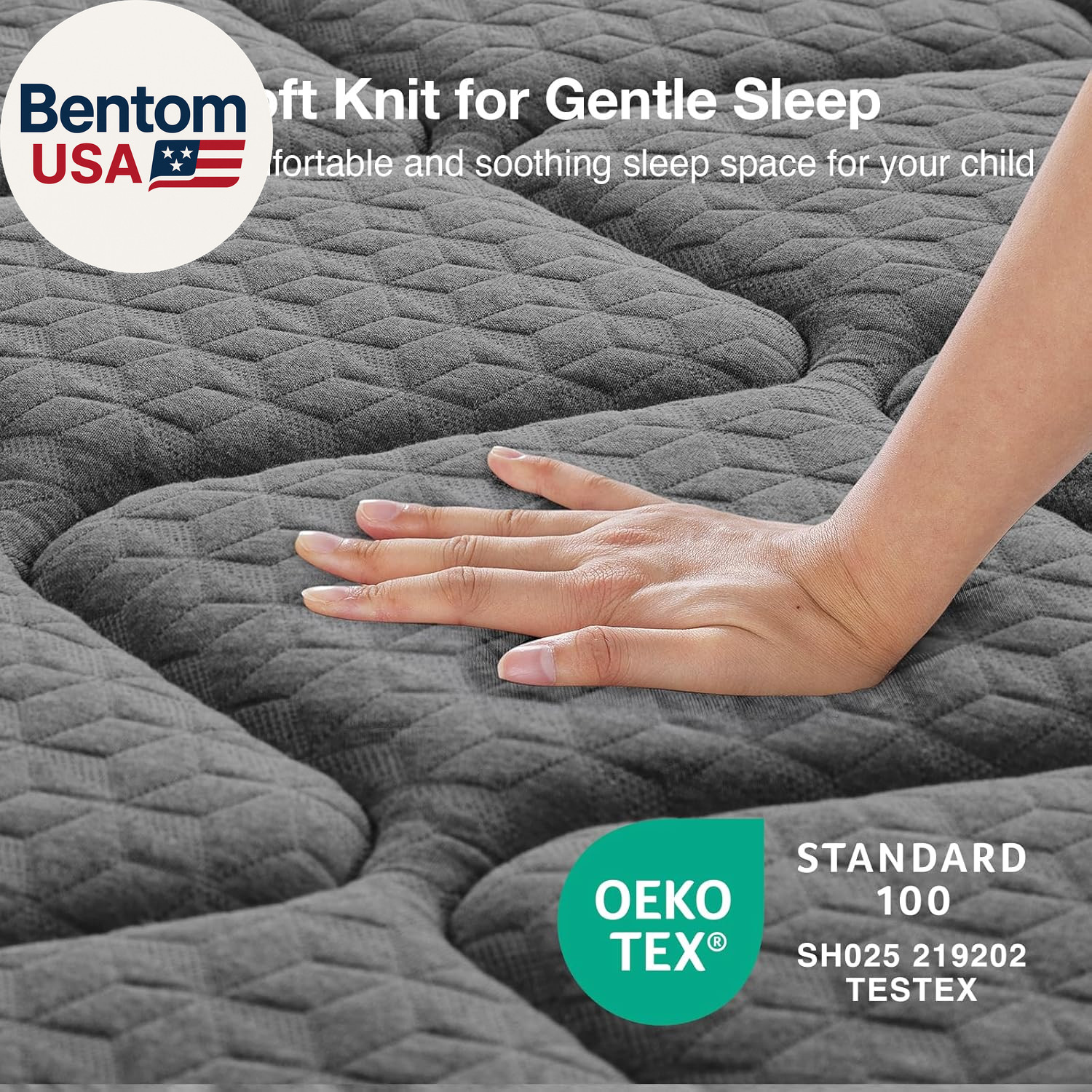 Twin Mattress for Kids,6 Inch Hybrid Twin Size Mattress with Bonnell Coil & Gel