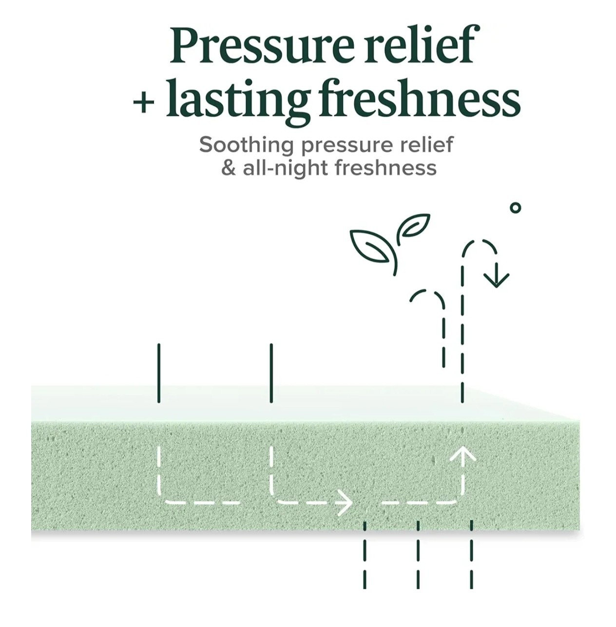 New Zinus Twin 8-inch Green Tea Memory Foam Mattress in a Box