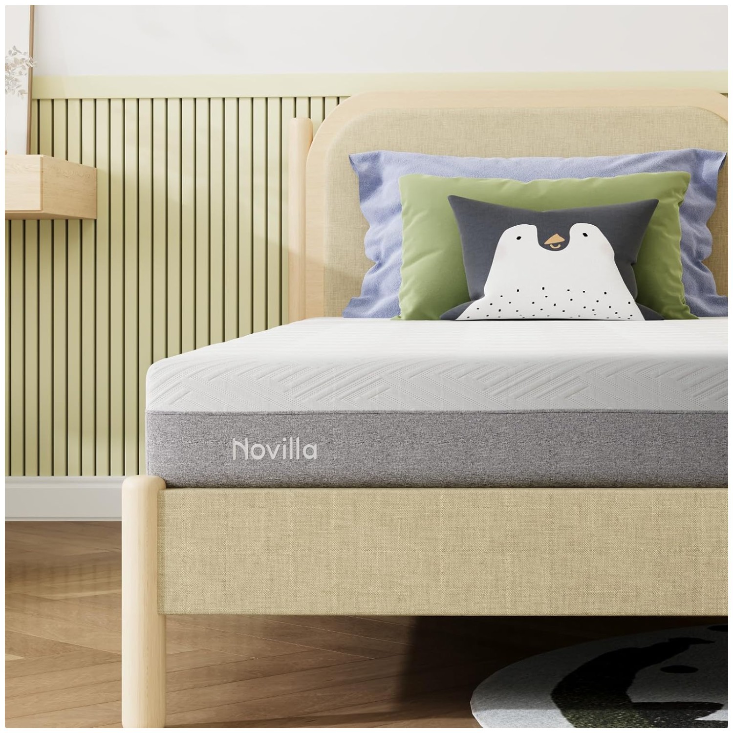 Twin Size 6-Inch Gel Memory Foam Mattress – Cool Night Sleep