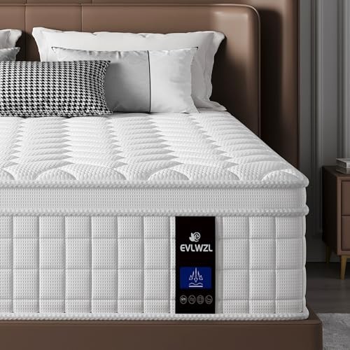 Mattress, 12 Inch Size Mattress in a Box with Memory Foam Hybrid, Twin 12N
