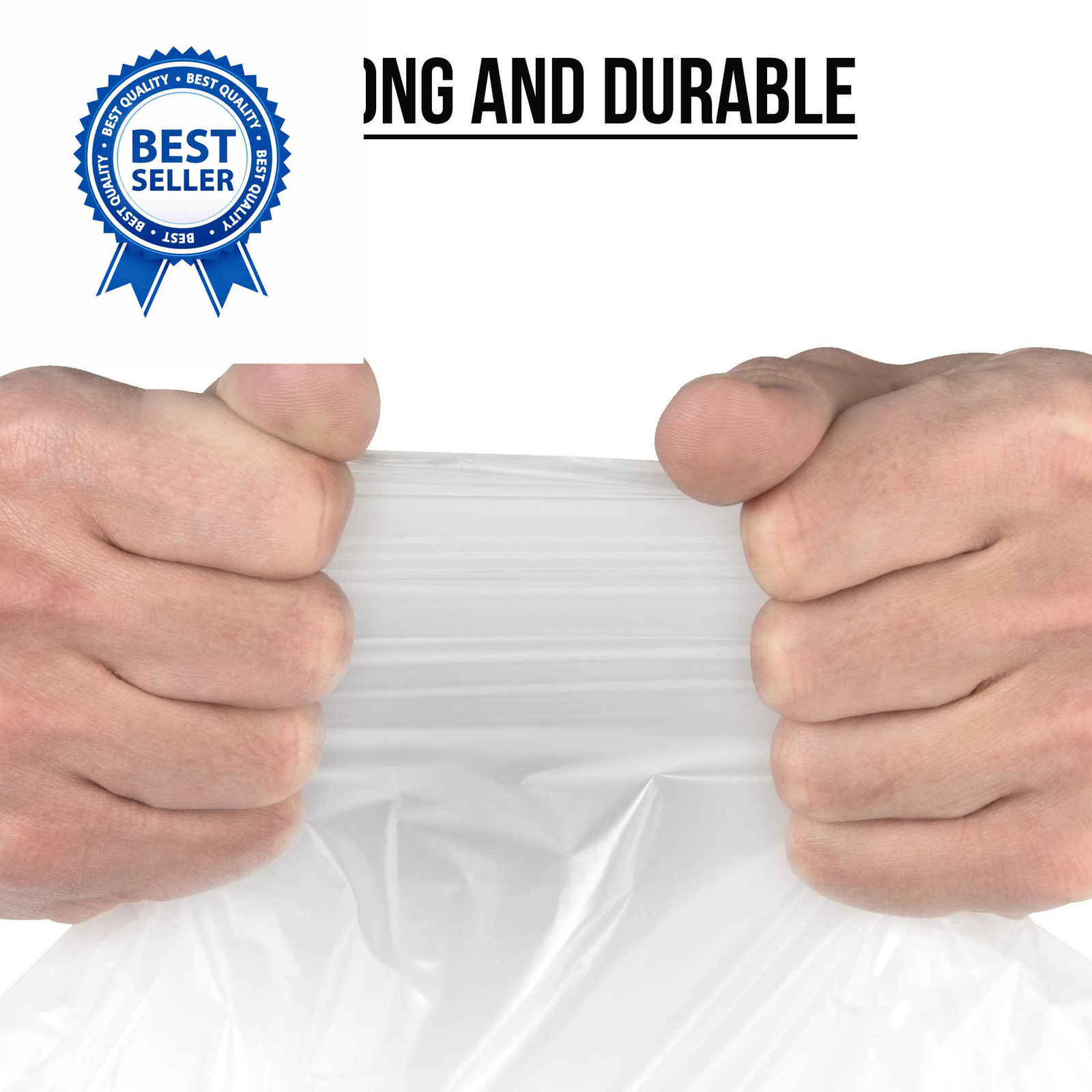 Ultrasac – King Size Waterproof Mattress Cover, 2 Mil (eq), 88” x King, Clear