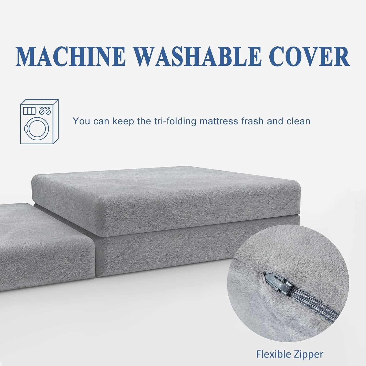 Versatile 3.8″ Folding Topper, Compact Design