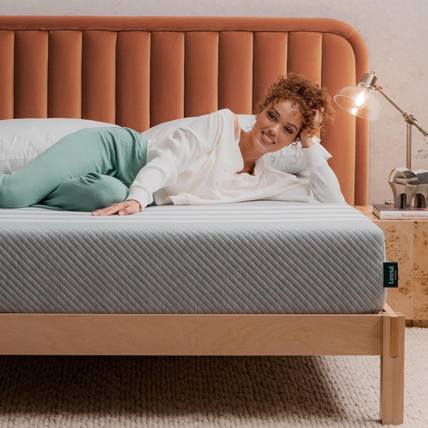 Leesa Original Cooling Memory Foam 10″ Twin Mattress – Medium Firm