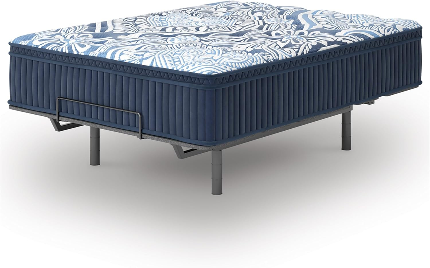 Luxe 15″ Gel Latex Hybrid Mattress – Cool Sleep & Pressure Relief, Queen Size