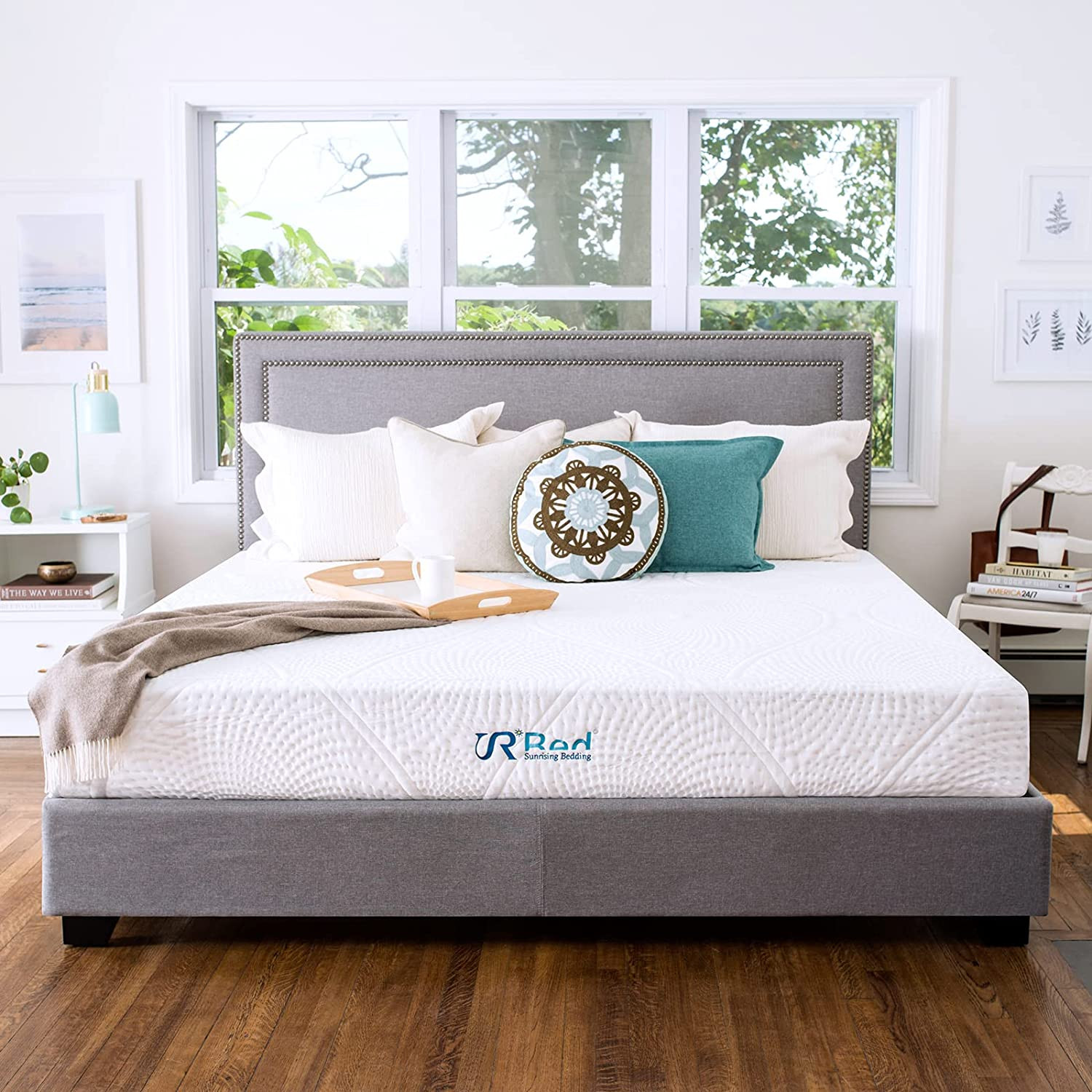 12 Inch Twin Mattress in a Box, Cooling Gel Memory Foam Mattress Twin Size for C