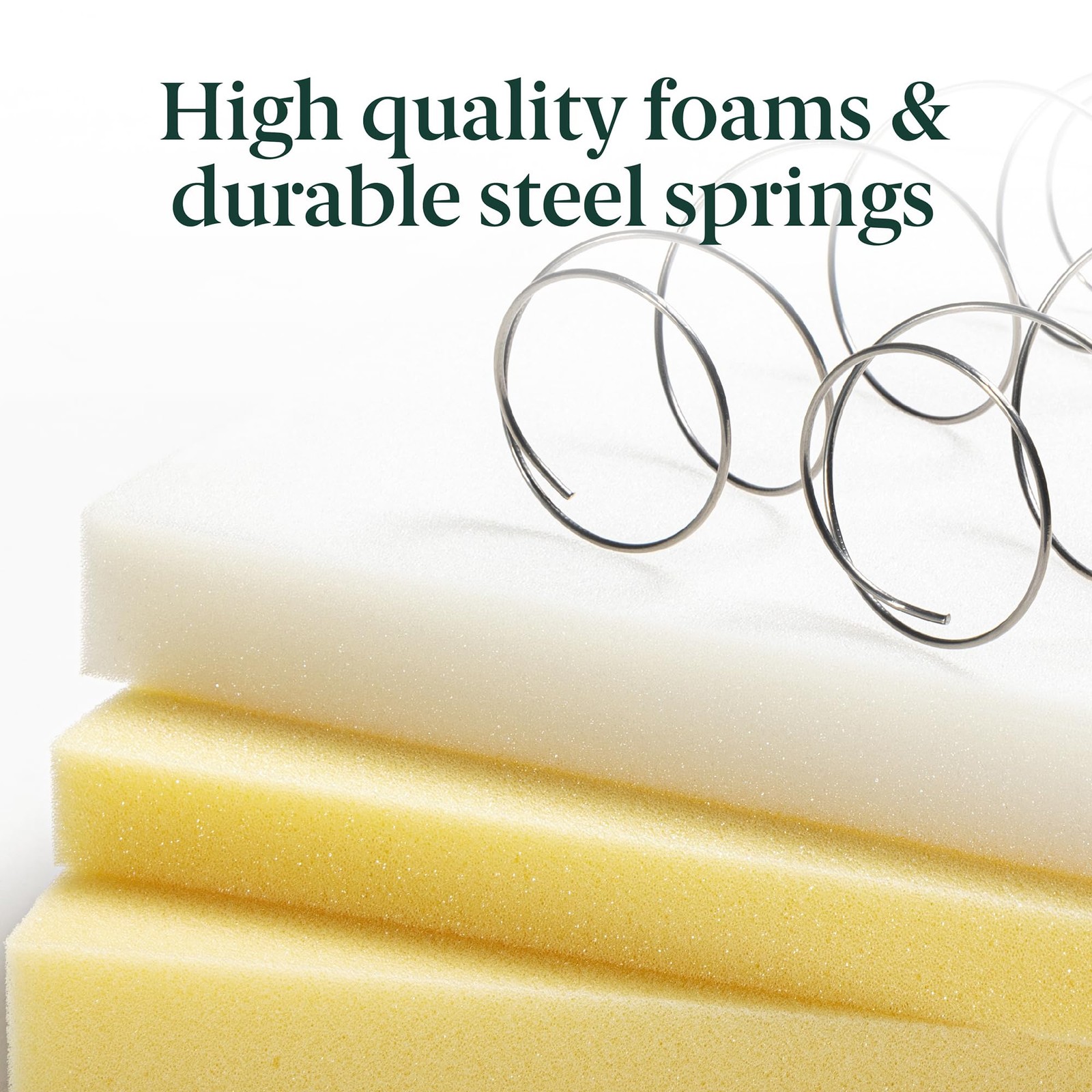 30×75 Inch Narrow Twin Hybrid Mattress 6 Inch Foam Spring Medium Firm
