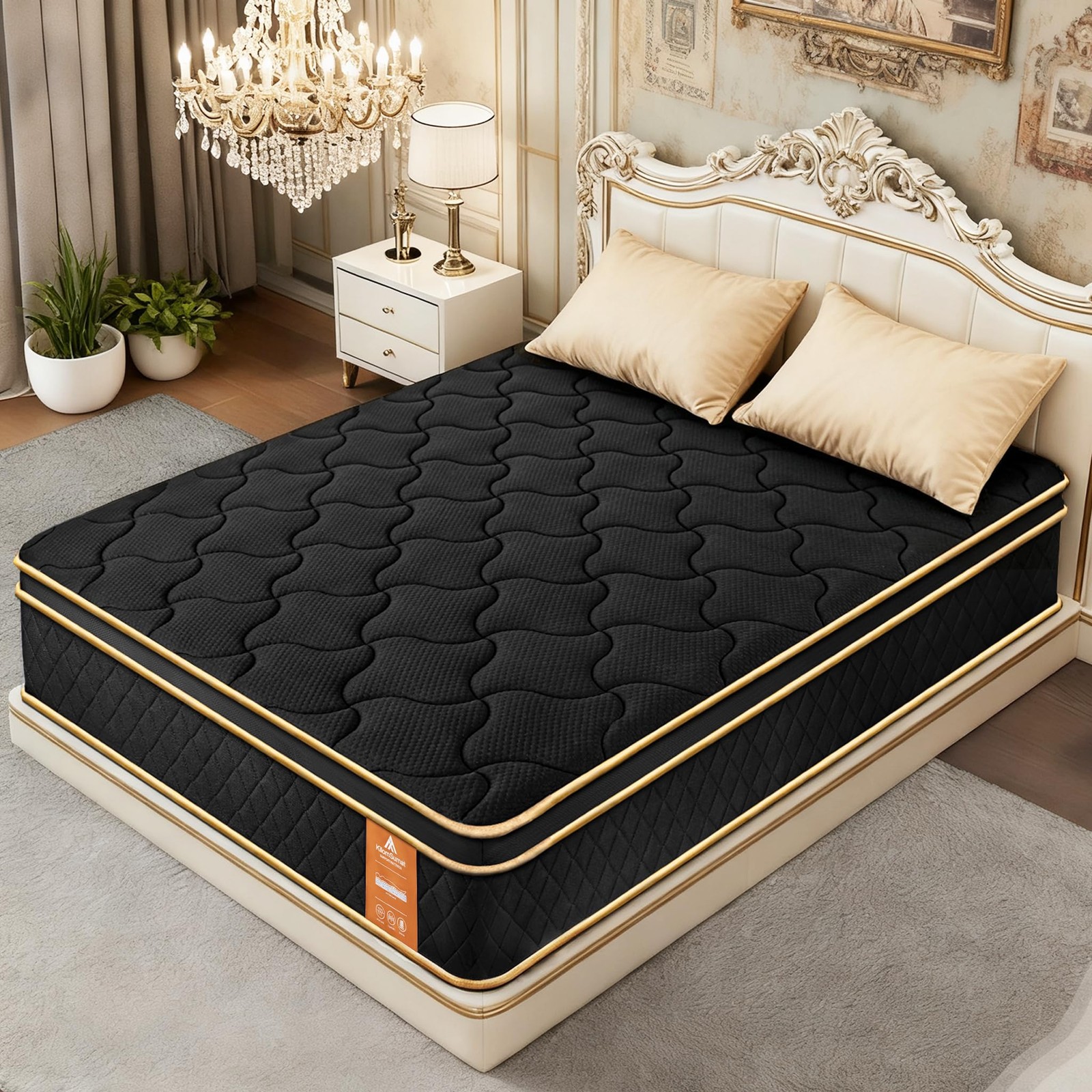 Twin Mattress 10 Inch Twin Size Mattresses in a Memory Foam Hybrid Twin Mattr…