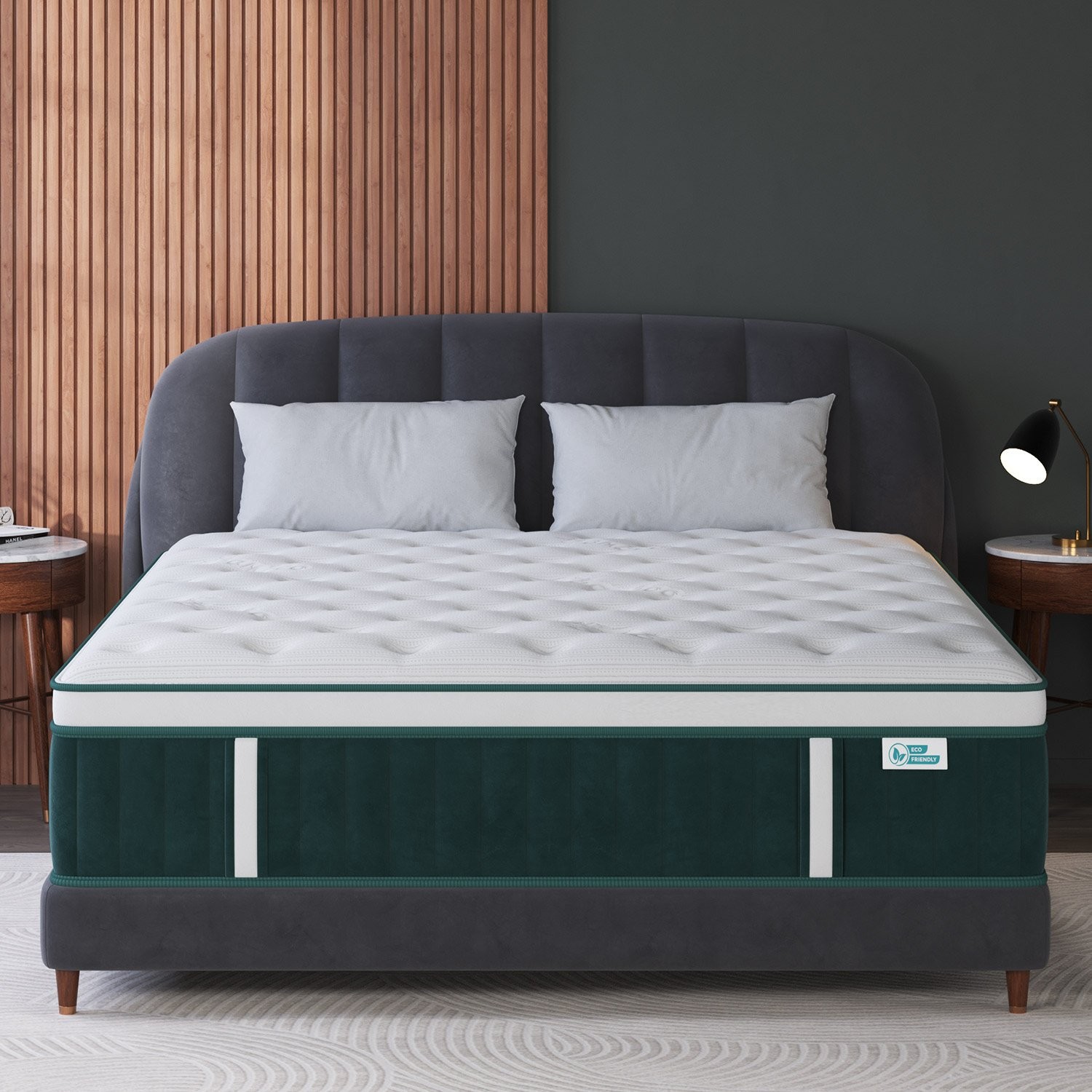 12/14Inch Hybrid Mattress Twin Full Queen King Bed Size Memory Foam – Ergonomic