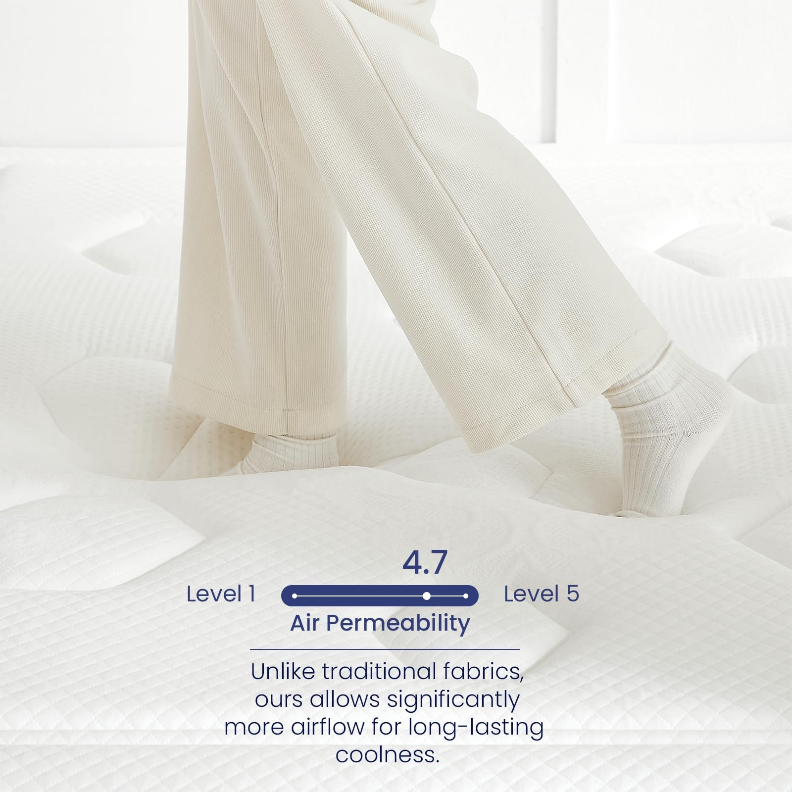 Twin Mattress, 12 Inch Cooling Memory Foam Hybrid Mattress for Cool Night Sle…