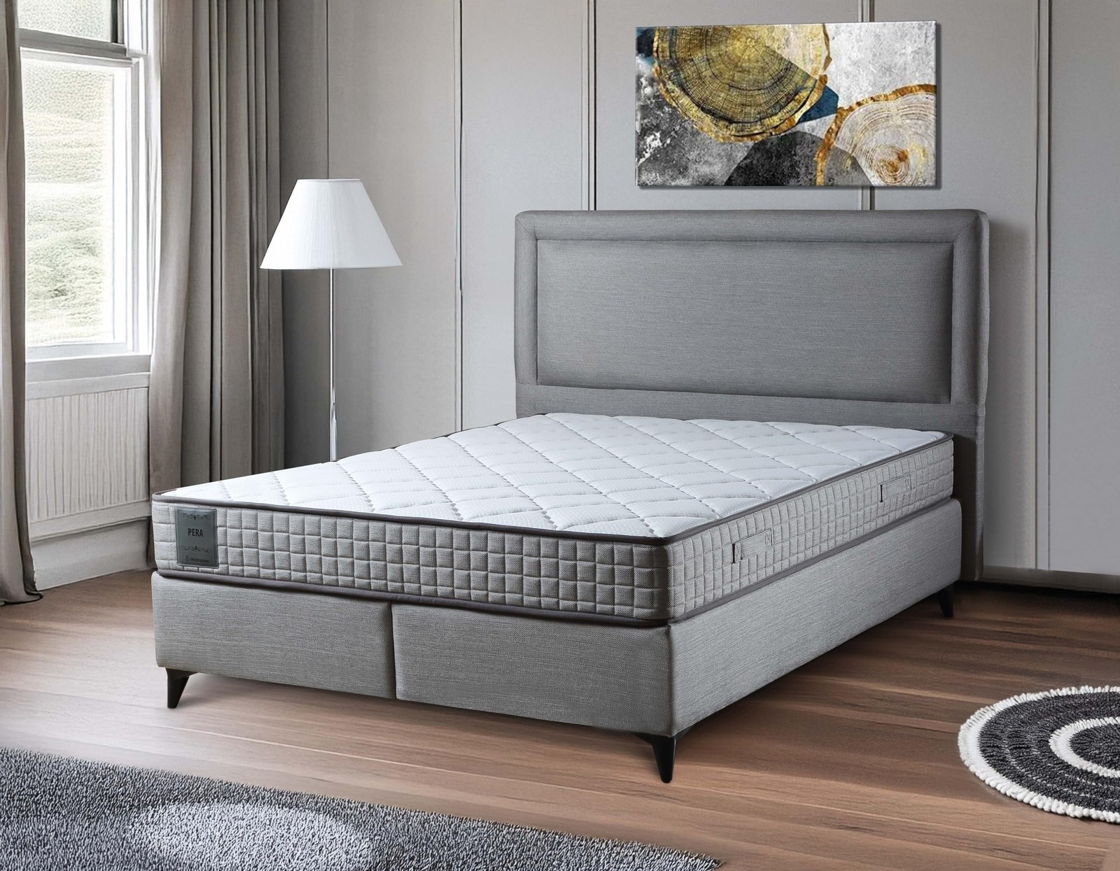 Twin XL 8″ Medium Firm Hybrid Mattress – Made in USA – Designed for Young Adu…
