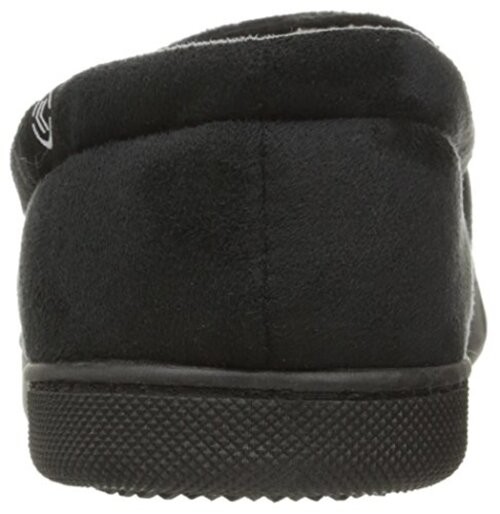 Men’s Moccasin Gel Infused Memory Foam 11 Black