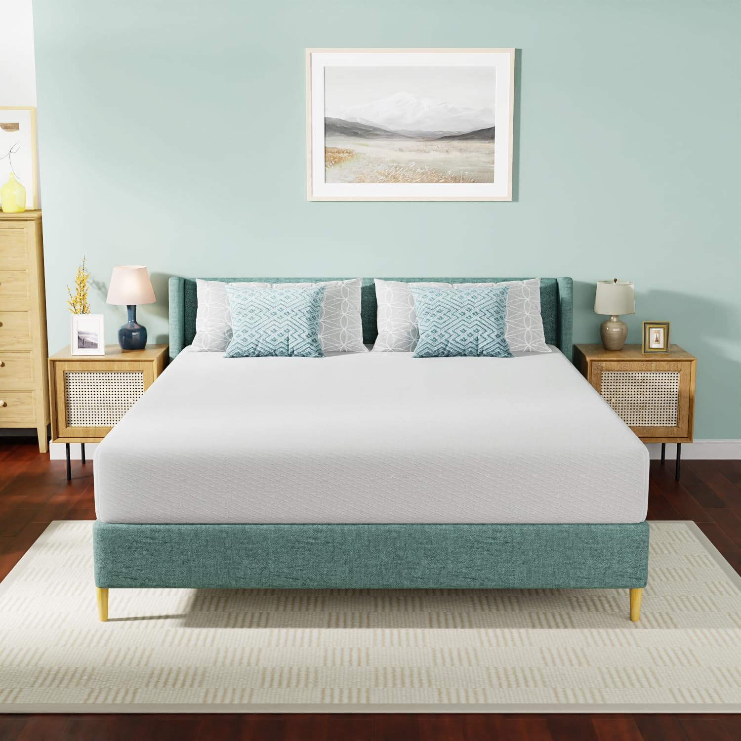 CALIFORNIA KING Gel Memory Foam ON SALE Bed Mattress Soft NO BACK PAIN Cal 10″